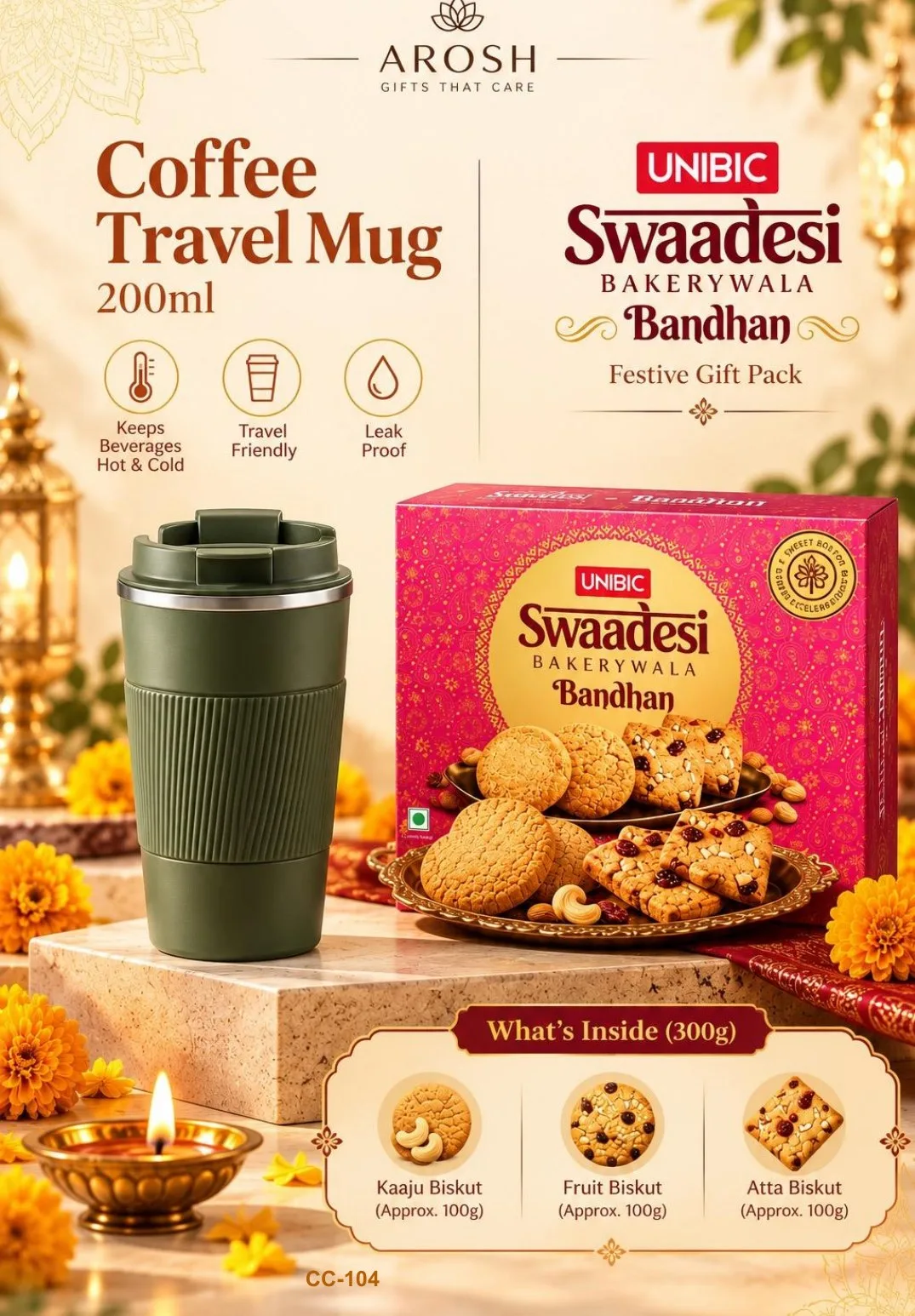 AROSH Diwali corporate gifting combo CC-104