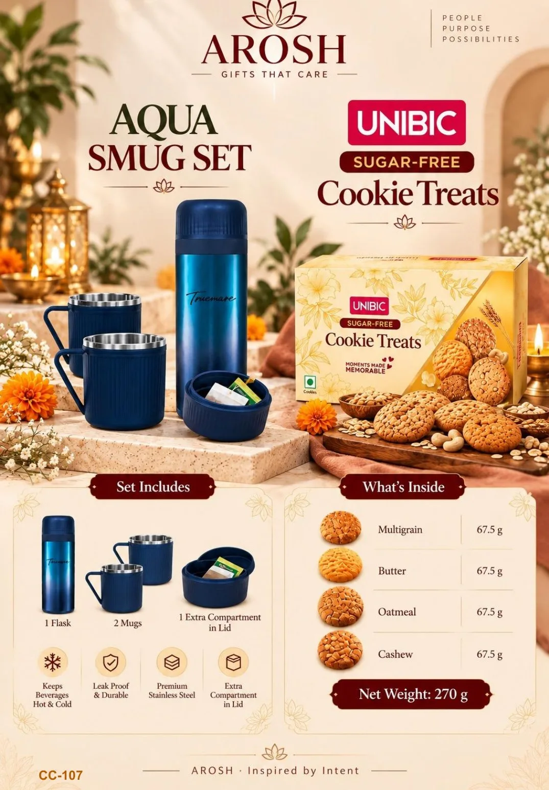 AROSH Diwali corporate gifting combo CC-107