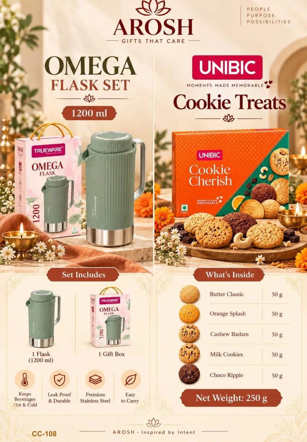 AROSH Diwali corporate gifting combo CC-108