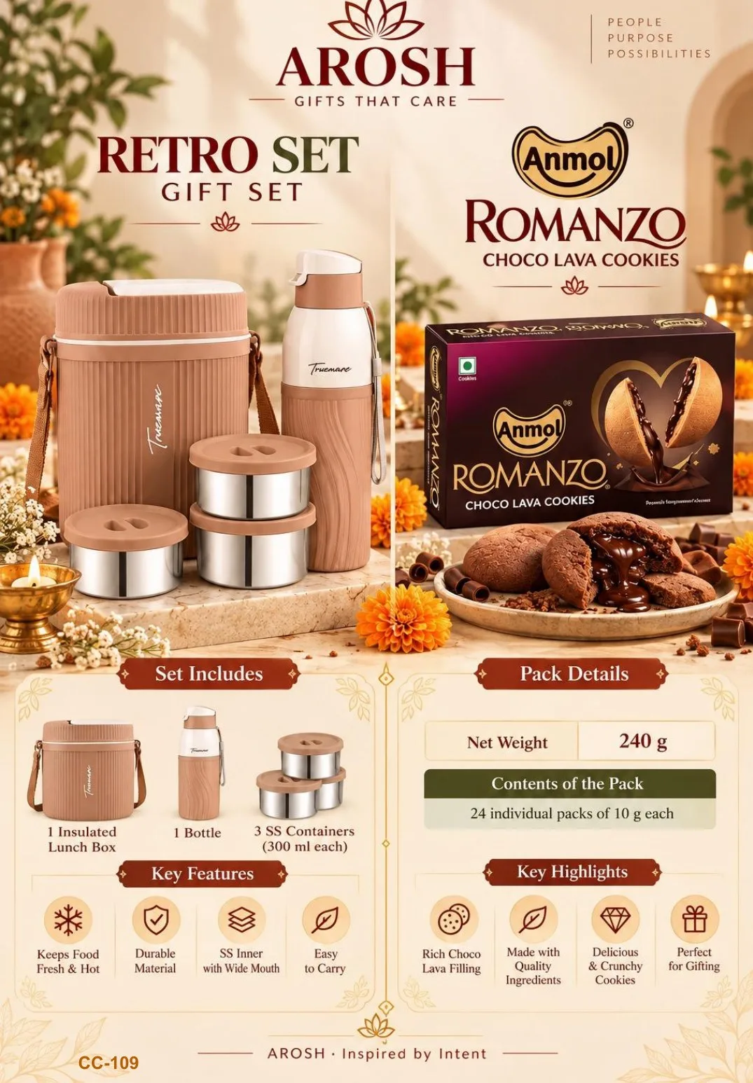 AROSH Diwali corporate gifting combo CC-109
