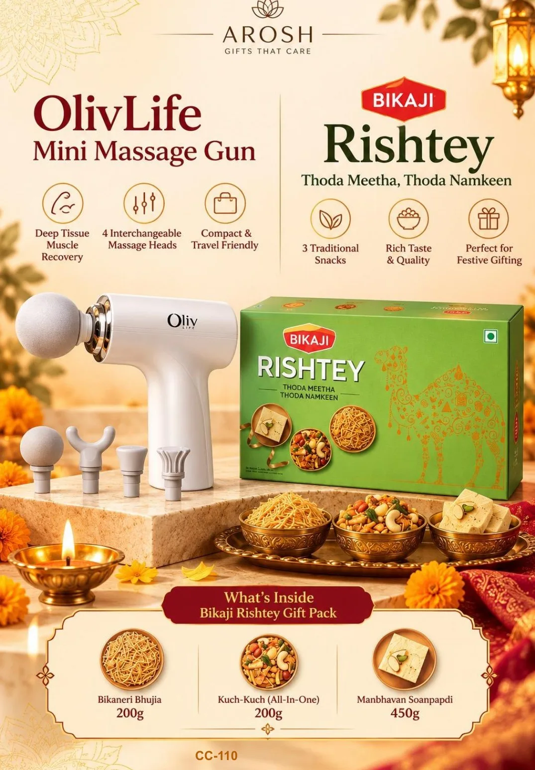 AROSH Diwali corporate gifting combo CC-110