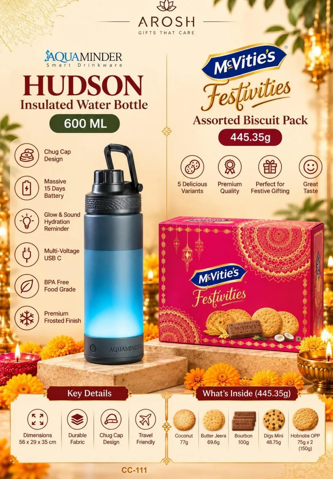 AROSH Diwali corporate gifting combo CC-111
