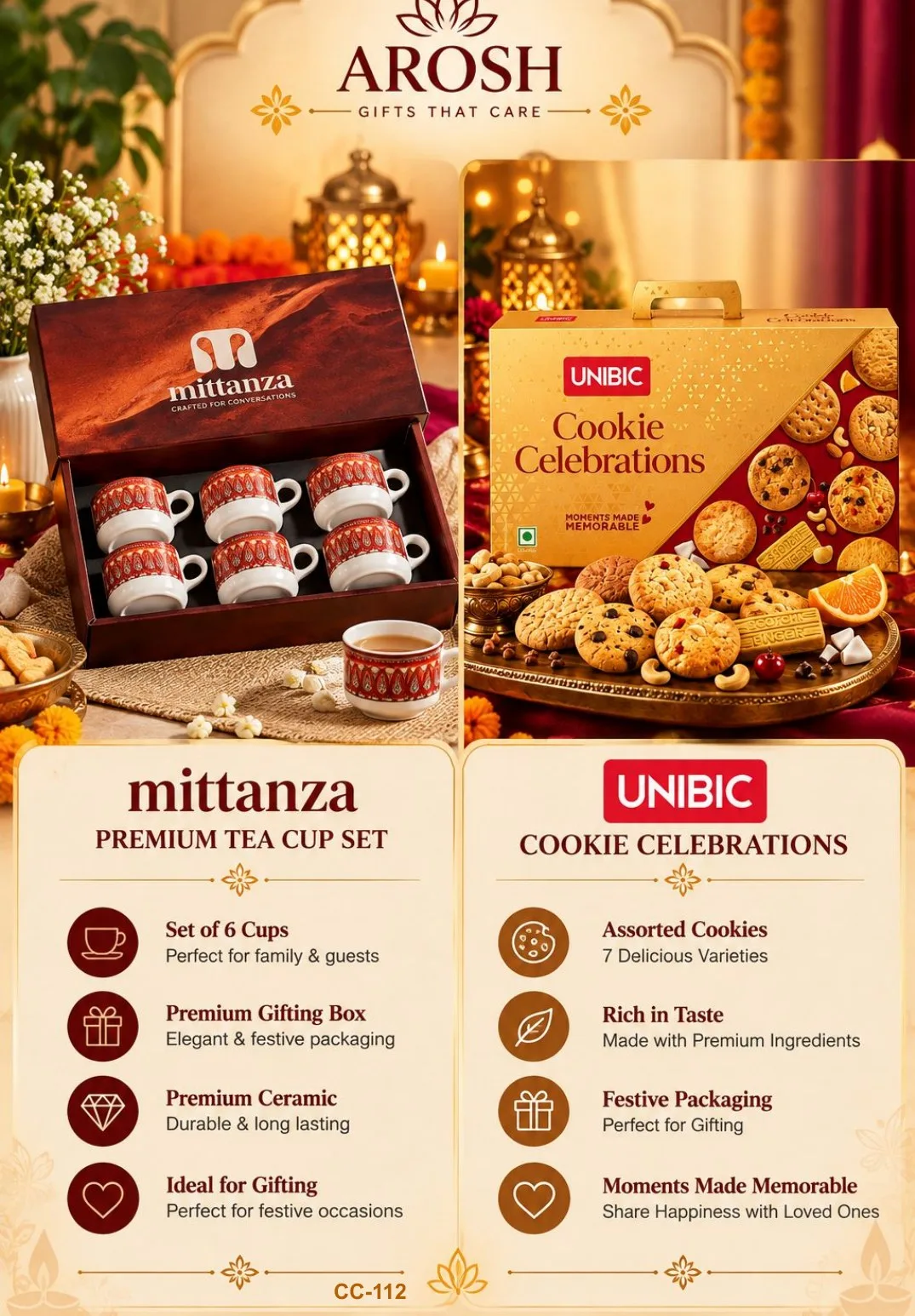 AROSH Diwali corporate gifting combo CC-112