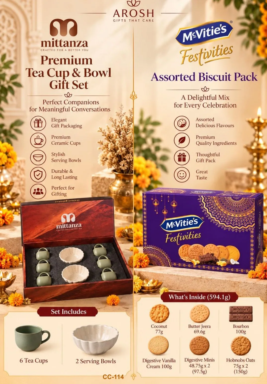 AROSH Diwali corporate gifting combo CC-114