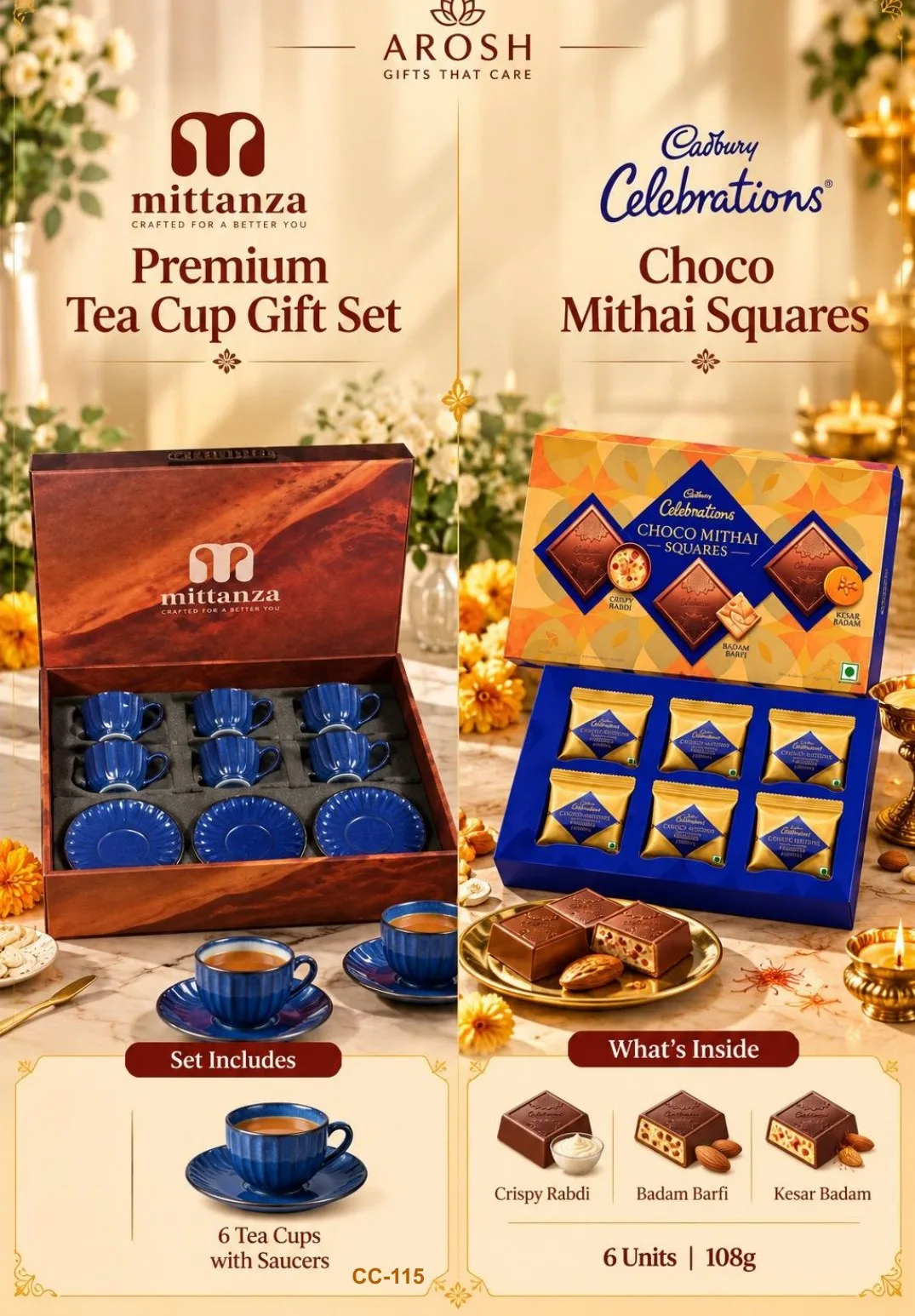 AROSH Diwali corporate gifting combo CC-115
