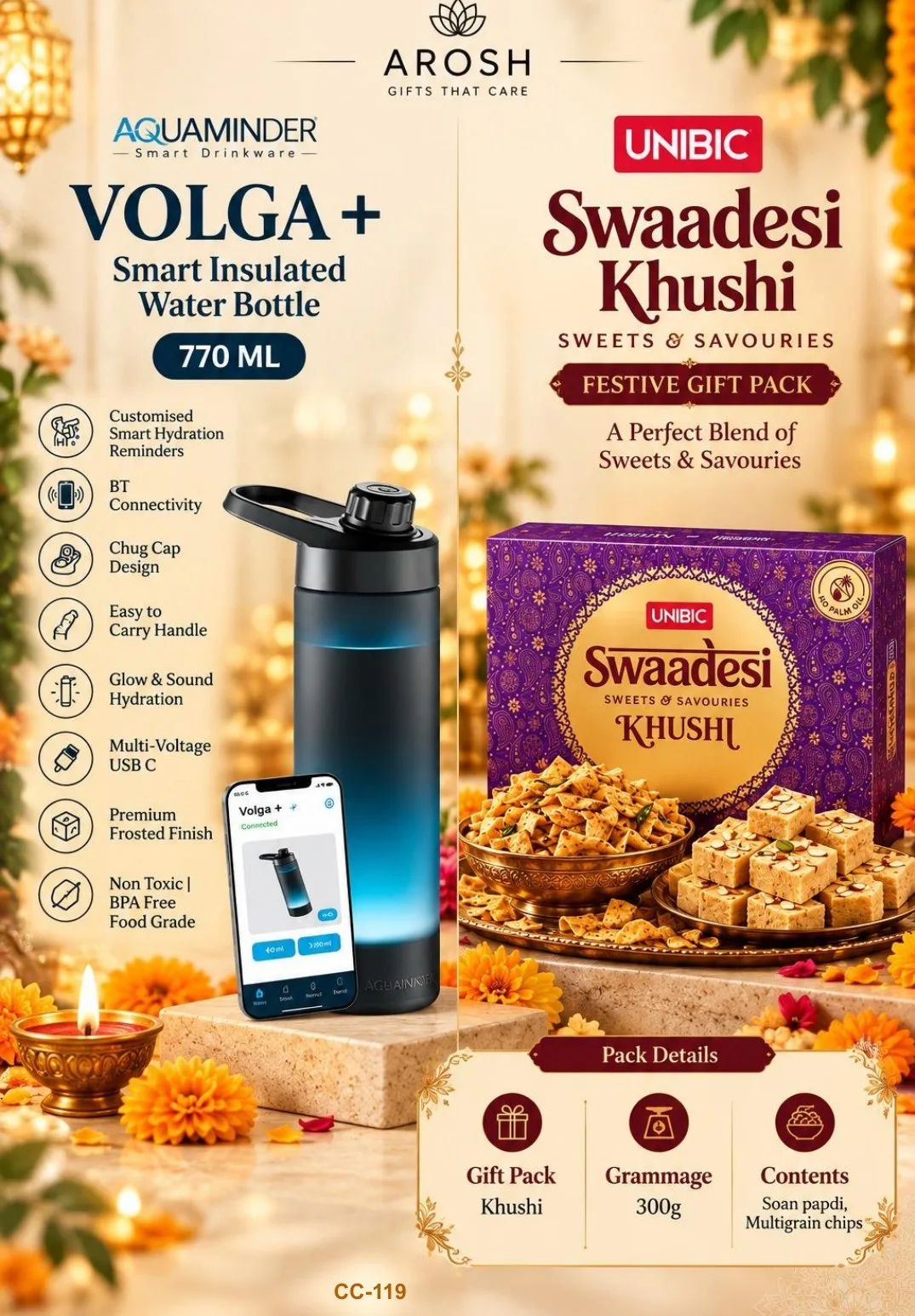 AROSH Diwali corporate gifting combo CC-119