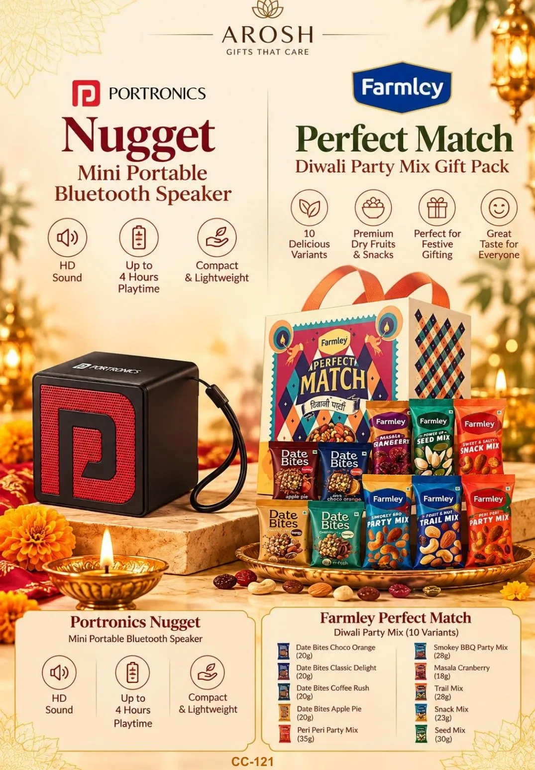 AROSH Diwali corporate gifting combo CC-121