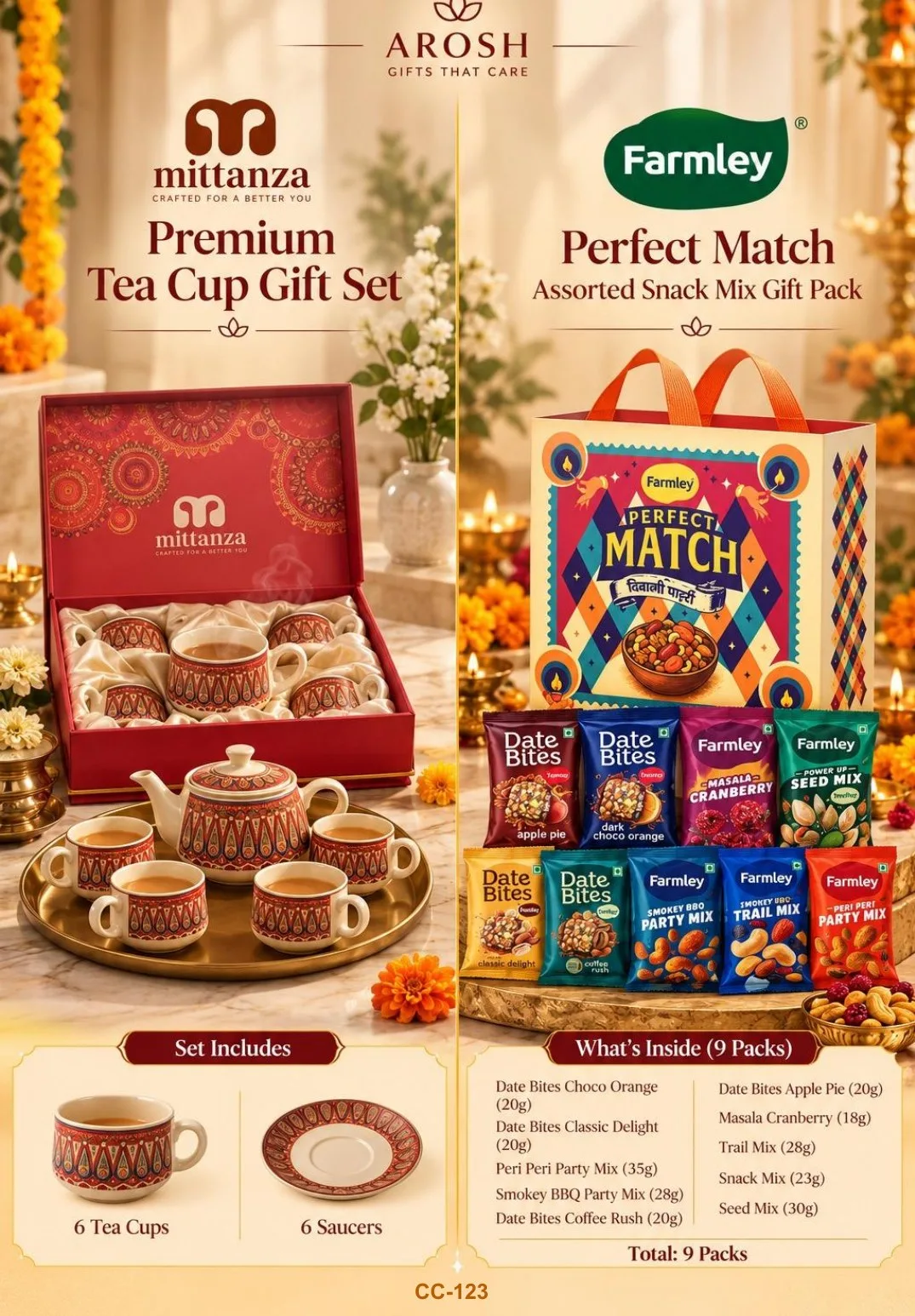 AROSH Diwali corporate gifting combo CC-123