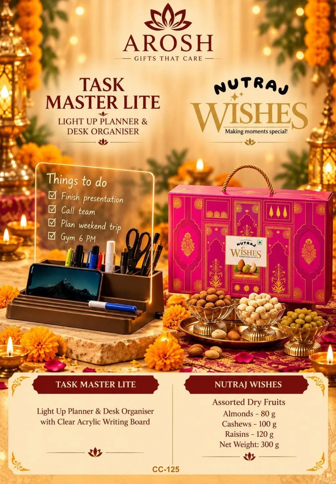 AROSH Diwali corporate gifting combo CC-125
