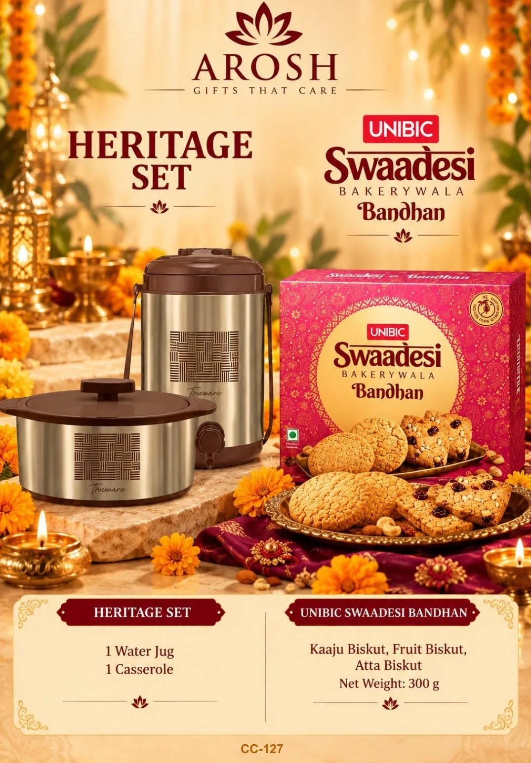 AROSH Diwali corporate gifting combo CC-127
