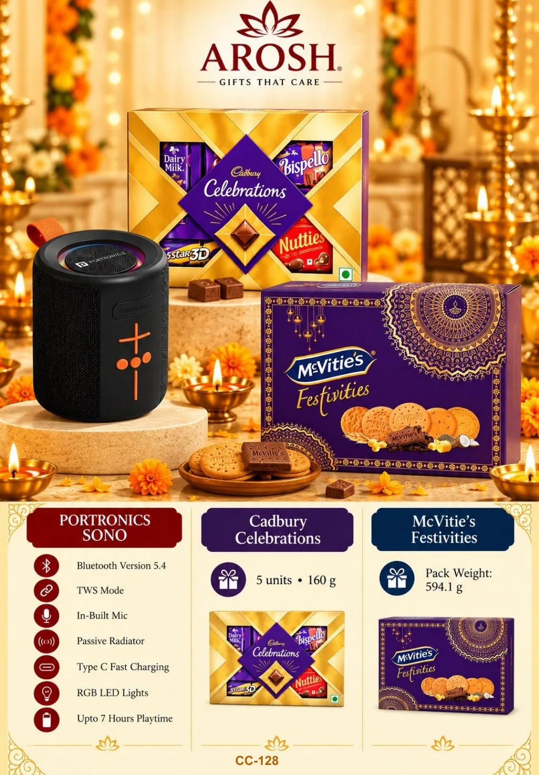 AROSH Diwali corporate gifting combo CC-128