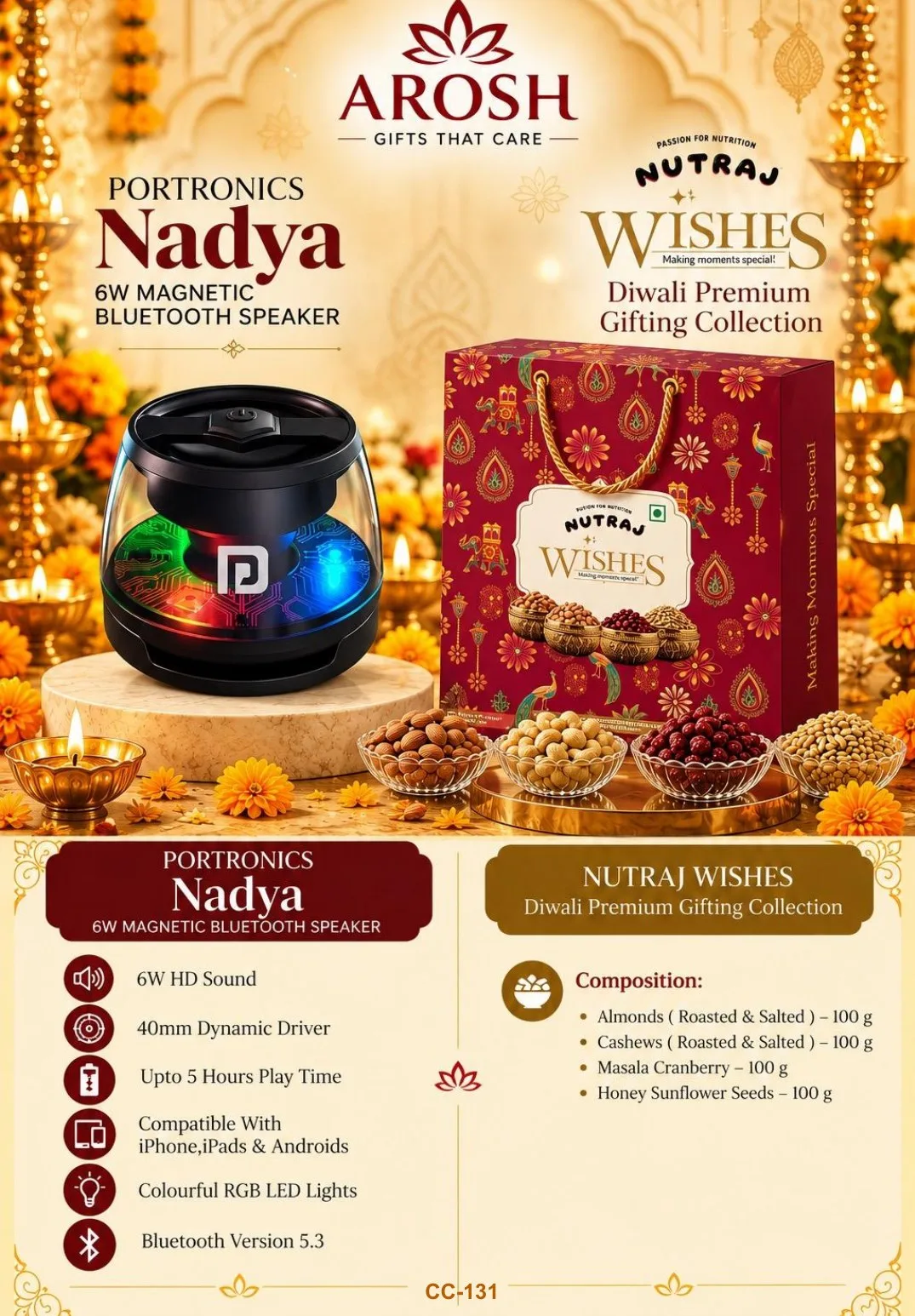 AROSH Diwali corporate gifting combo CC-131