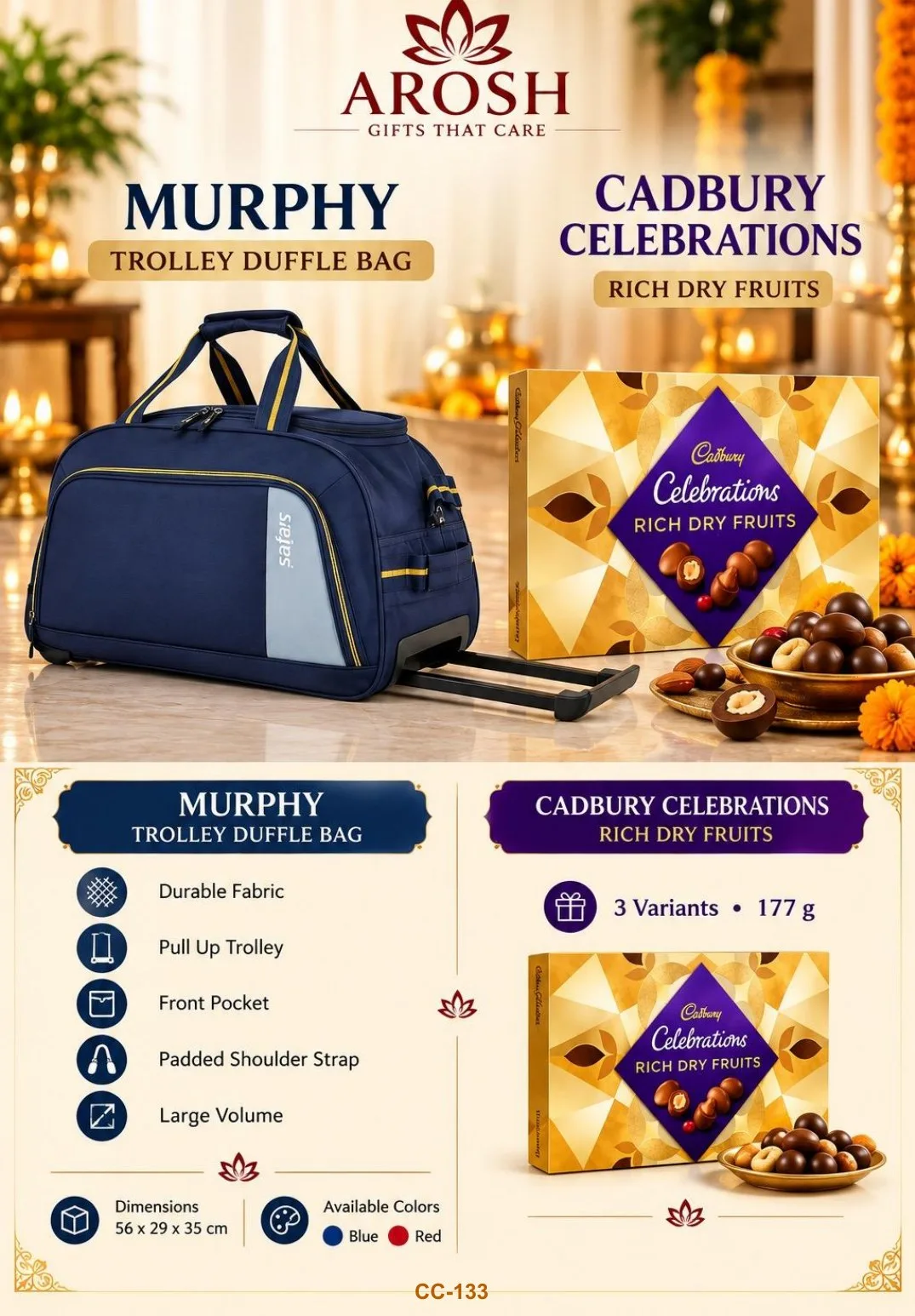 AROSH Diwali corporate gifting combo CC-133