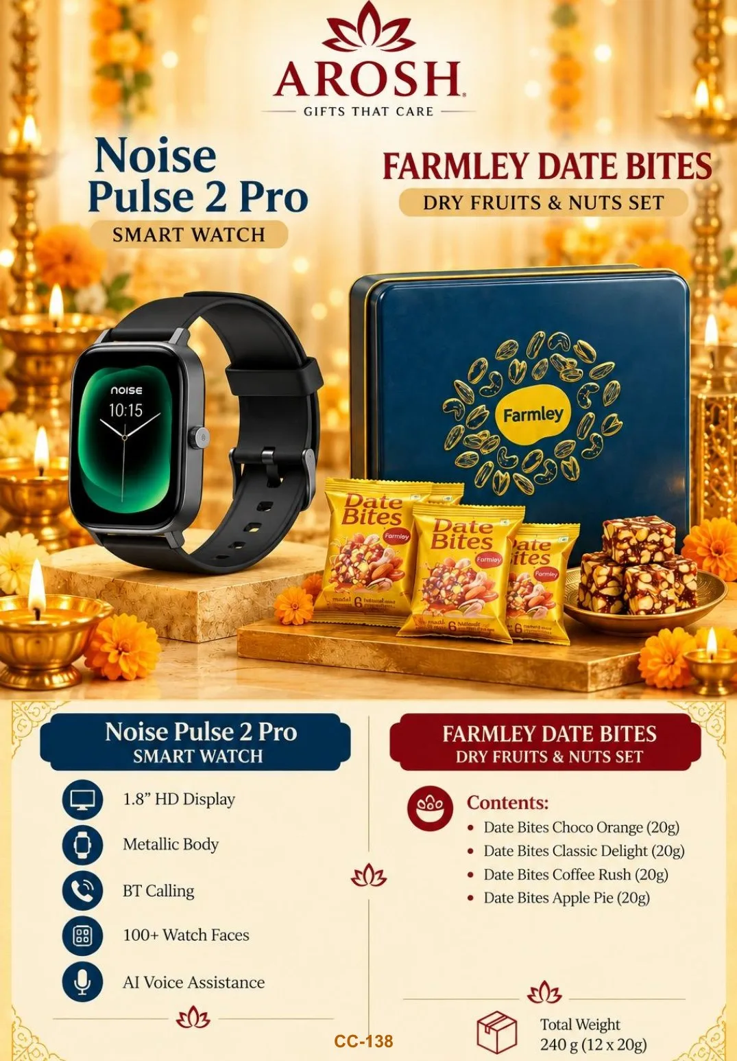 AROSH Diwali corporate gifting combo CC-138