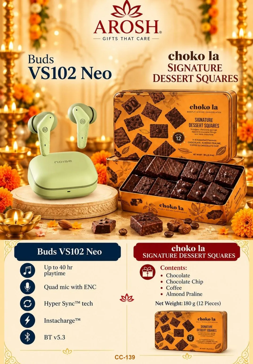 AROSH Diwali corporate gifting combo CC-139