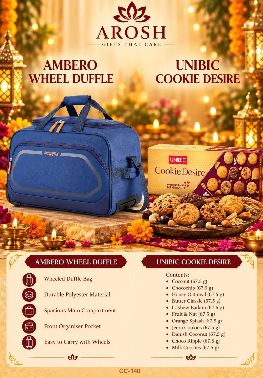 AROSH Diwali corporate gifting combo CC-140