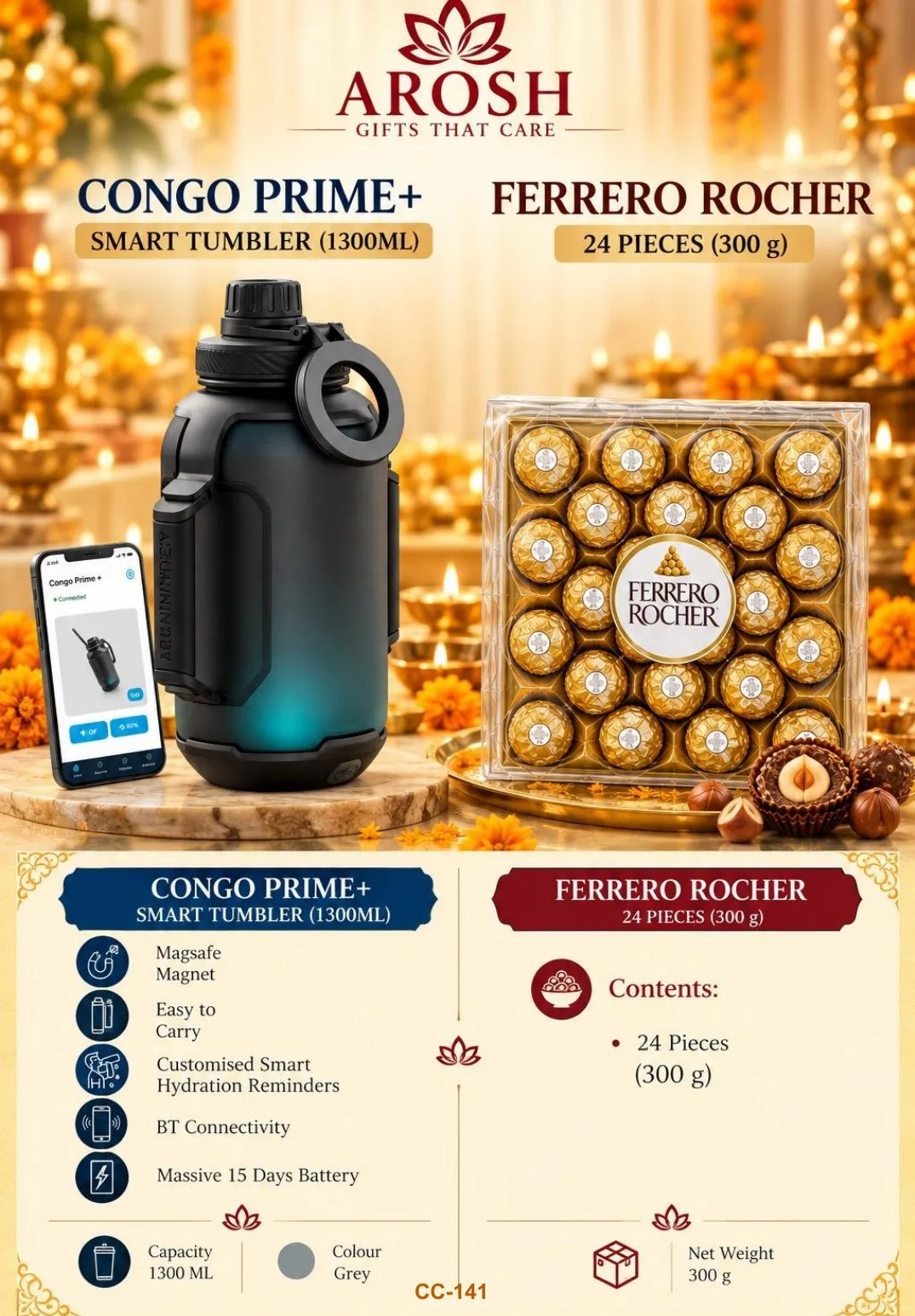AROSH Diwali corporate gifting combo CC-141