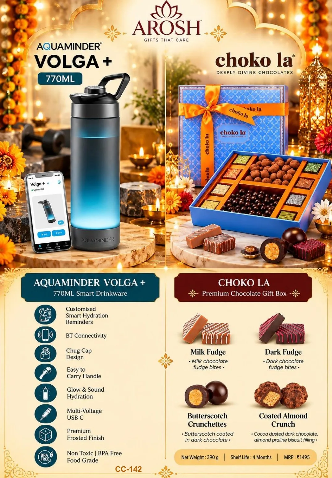 AROSH Diwali corporate gifting combo CC-142