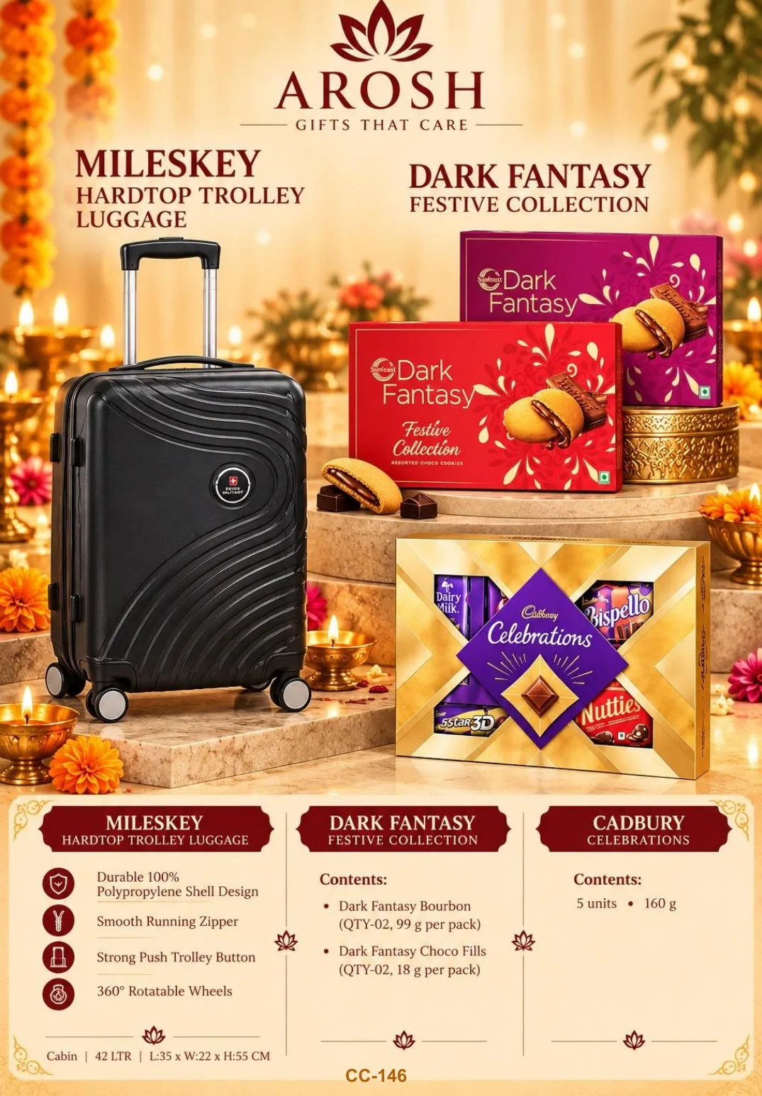 AROSH Diwali corporate gifting combo CC-146