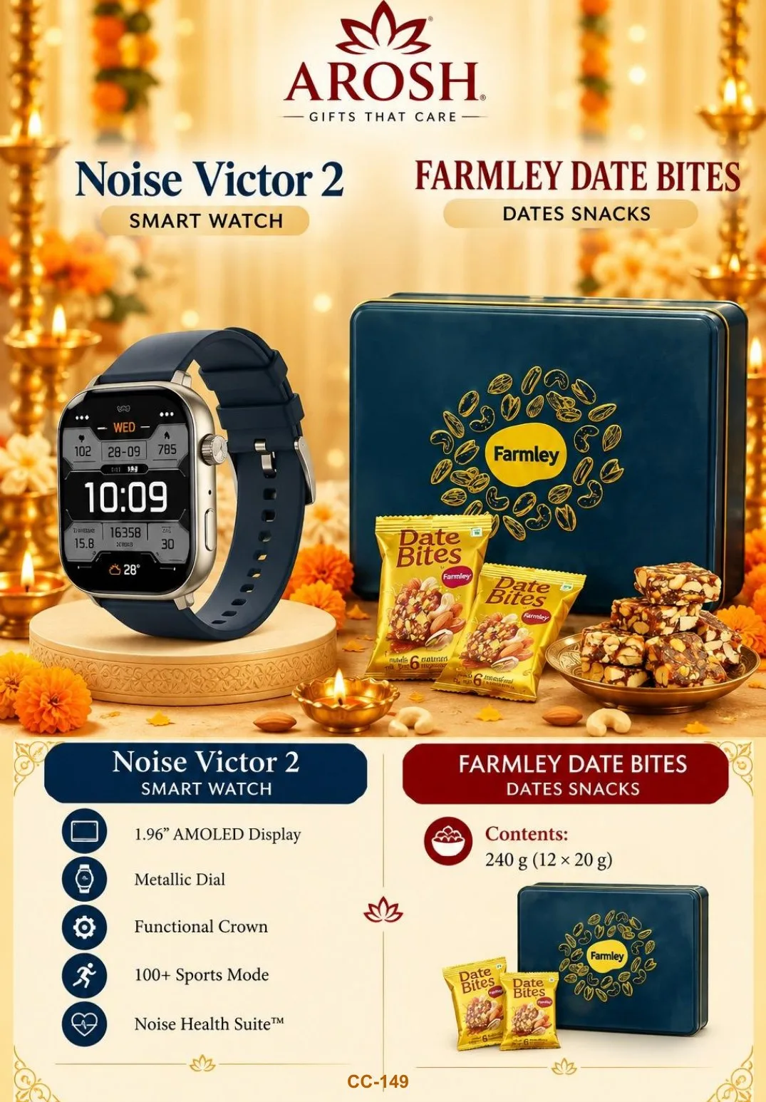 AROSH Diwali corporate gifting combo CC-149