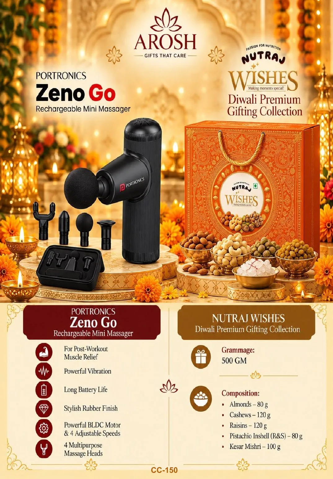 AROSH Diwali corporate gifting combo CC-150