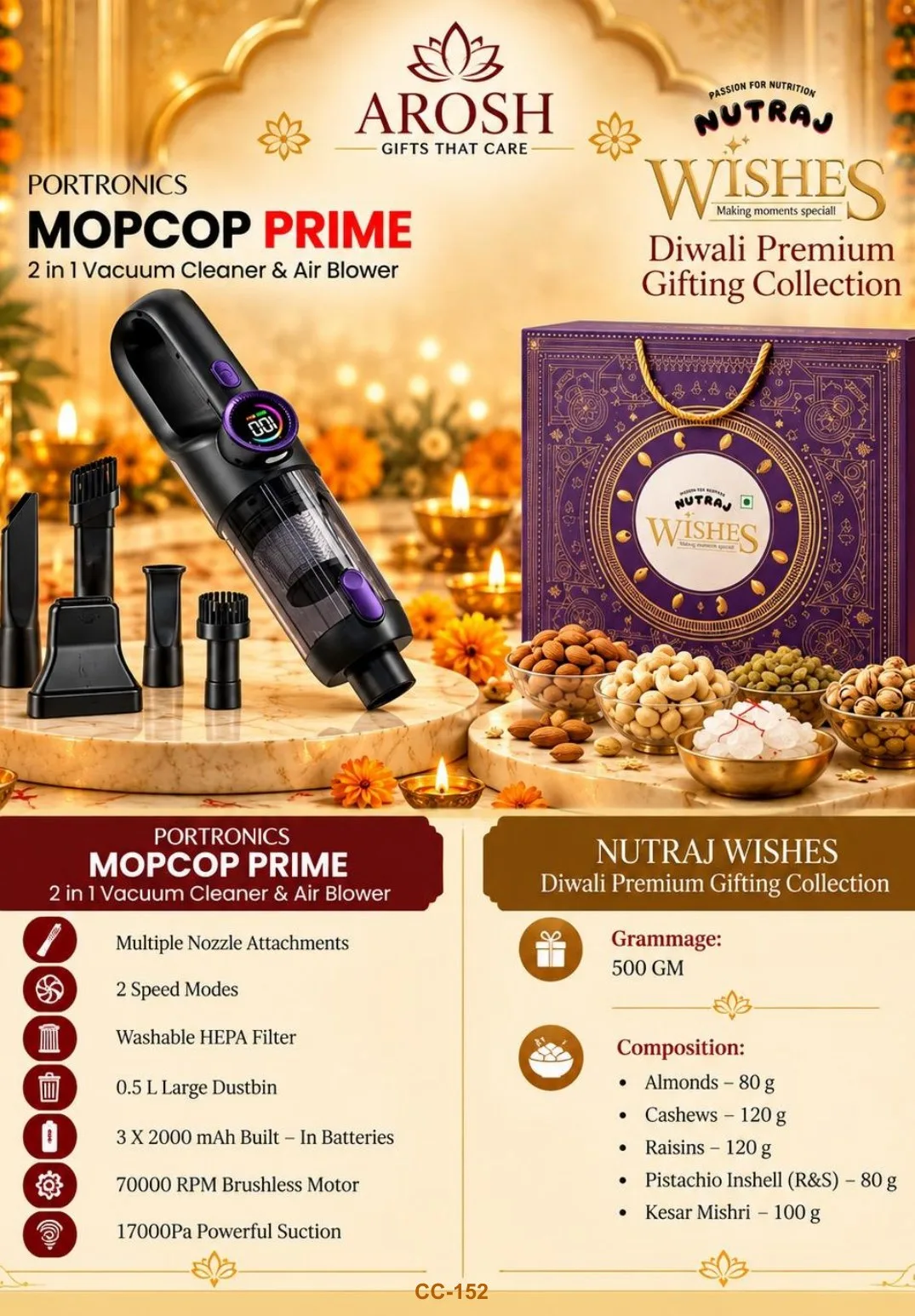 AROSH Diwali corporate gifting combo CC-152