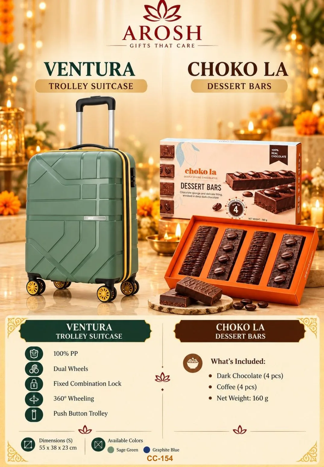 AROSH Diwali corporate gifting combo CC-154