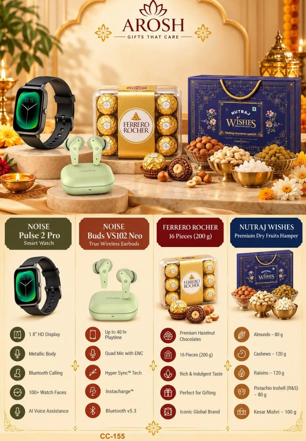 AROSH Diwali corporate gifting combo CC-155
