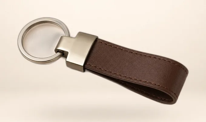 Leather Keychain