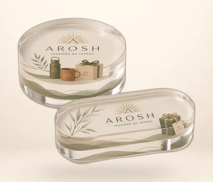 Acrylic Paper Weight