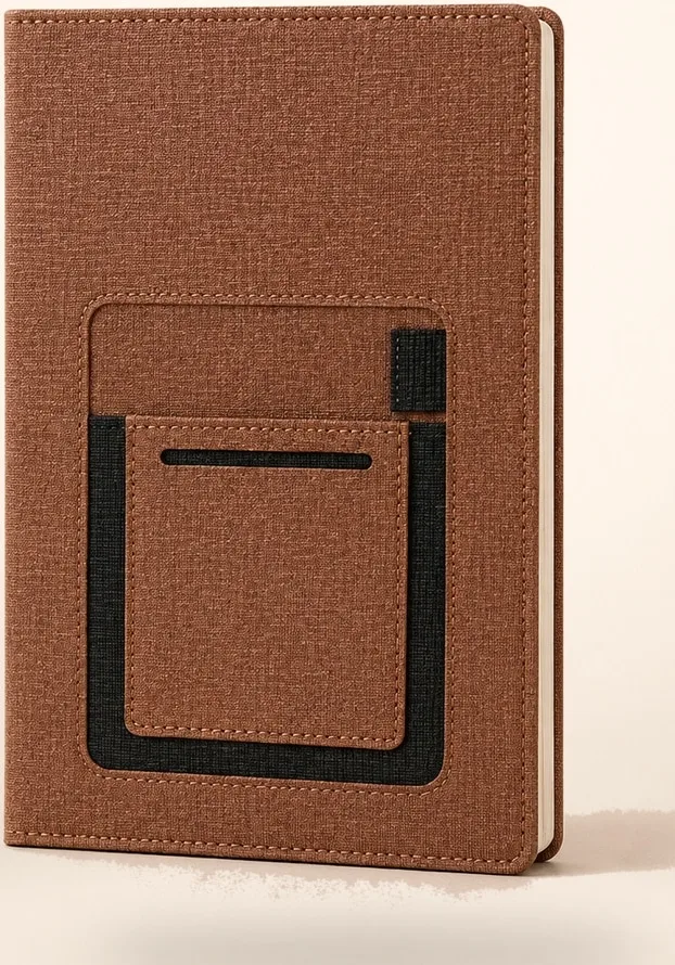 Terra Notebook with Pocket and Pen Holder