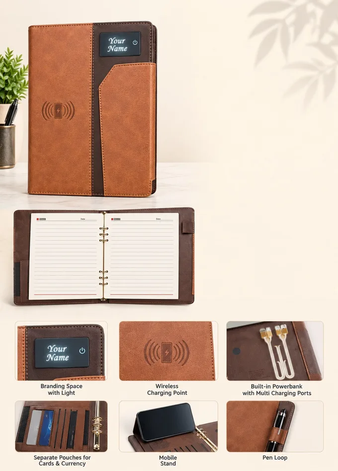 Executive Powerbank Organiser